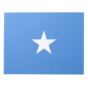 Flagge Somalias Notizblock