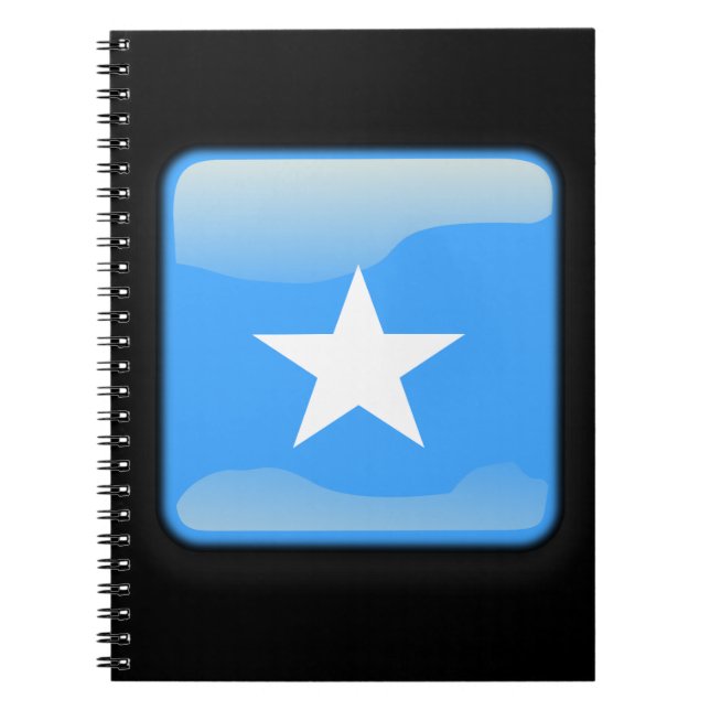 Flagge Somalias Notizblock (Vorderseite)