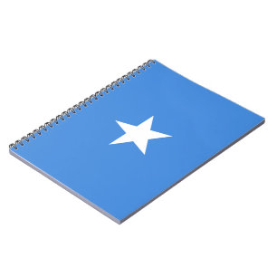 Flagge Somalias Notizblock