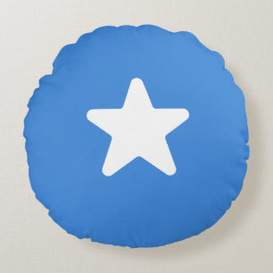Flagge Somalias Rundes Kissen