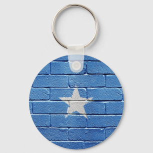 Flagge Somalias Schlüsselanhänger