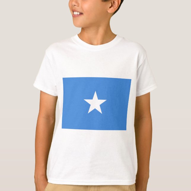 Flagge Somalias T-Shirt (Vorderseite)