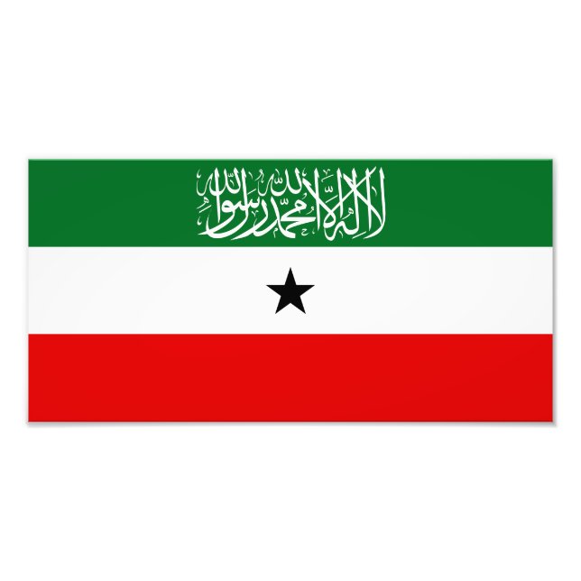 Flagge Somalilands Fotodruck (Vorne)