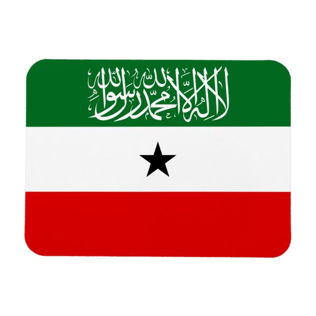Flagge Somalilands Magnet (Horizontal)