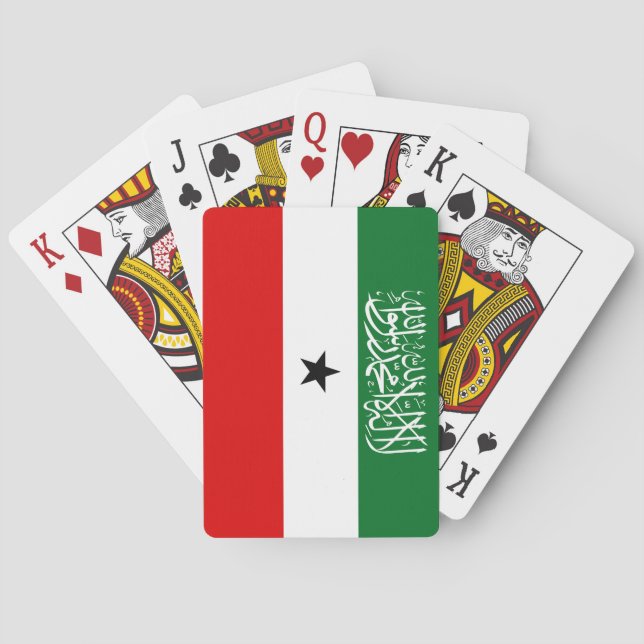 Flagge Somalilands Spielkarten (Rückseite)