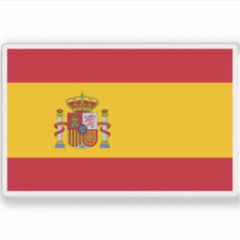 Flagge Spaniens Aufkleber