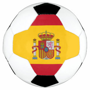 Flagge Spaniens Fußball