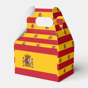 Flagge Spaniens Geschenkschachtel