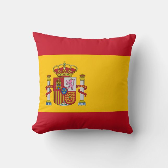Flagge Spaniens Kissen (Vorderseite)