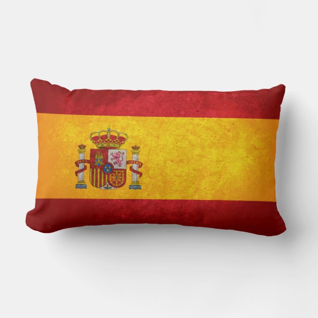Flagge Spaniens Lendenkissen (Vorderseite)