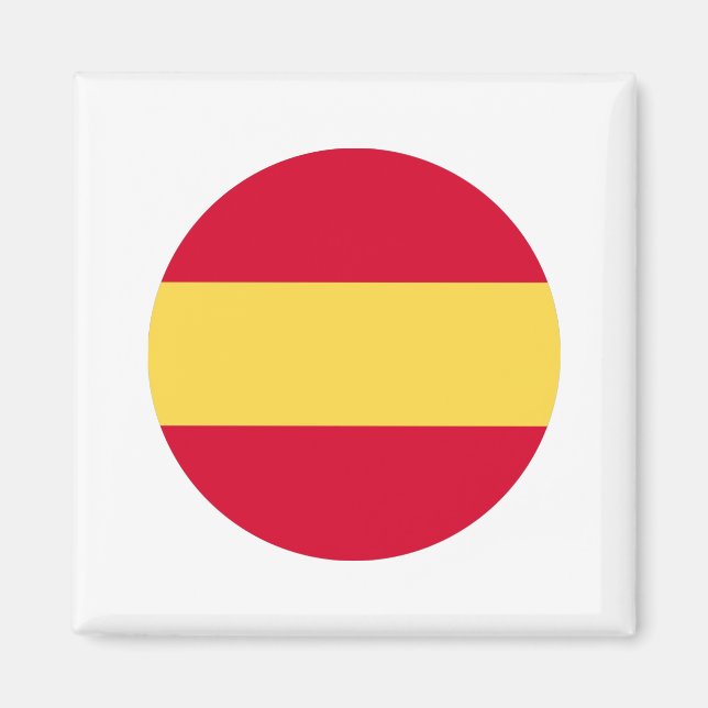 Flagge Spaniens Magnet (Vorne)