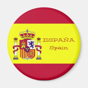Flagge Spaniens Magnet