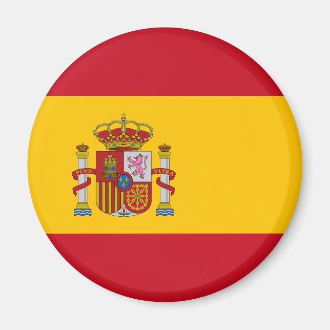 Flagge Spaniens Magnet (Vorne)