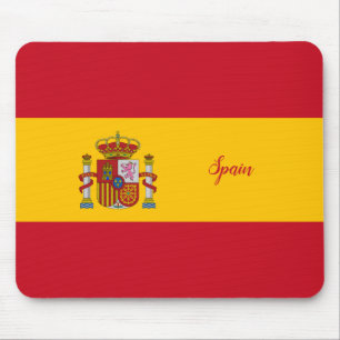 Flagge Spaniens Mousepad
