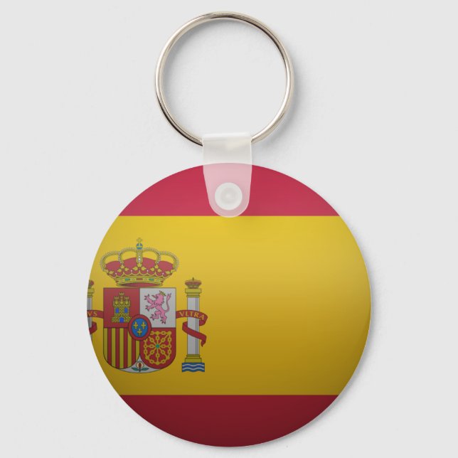 Flagge Spaniens. Schlüsselanhänger (Vorderseite)