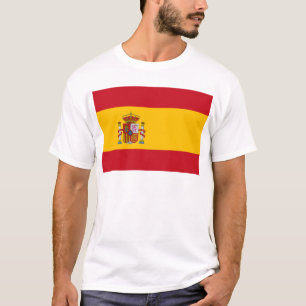 Flagge Spaniens T-Shirt