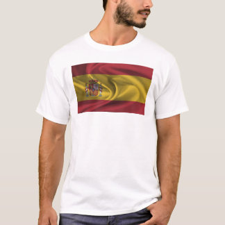 Flagge Spaniens T-Shirt