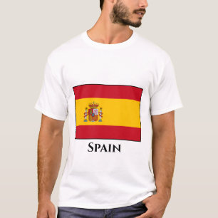 Flagge Spaniens T-Shirt