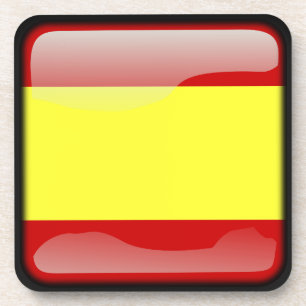 Flagge Spaniens Untersetzer