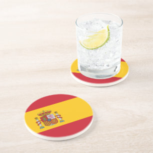 Flagge Spaniens Untersetzer