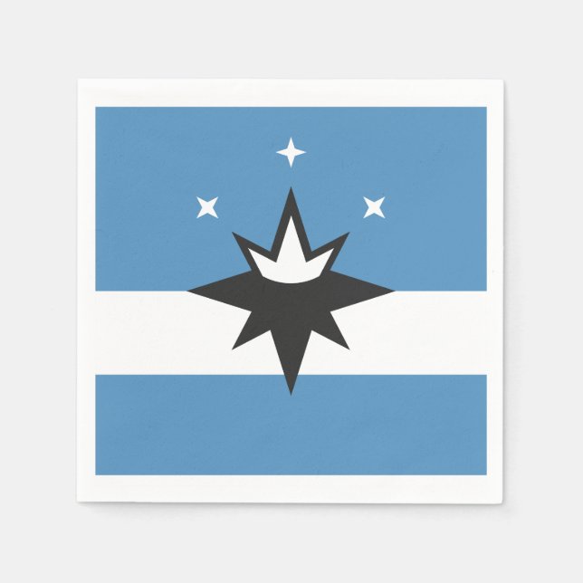 Flagge Springfield, Missouri Serviette (Vorderseite)