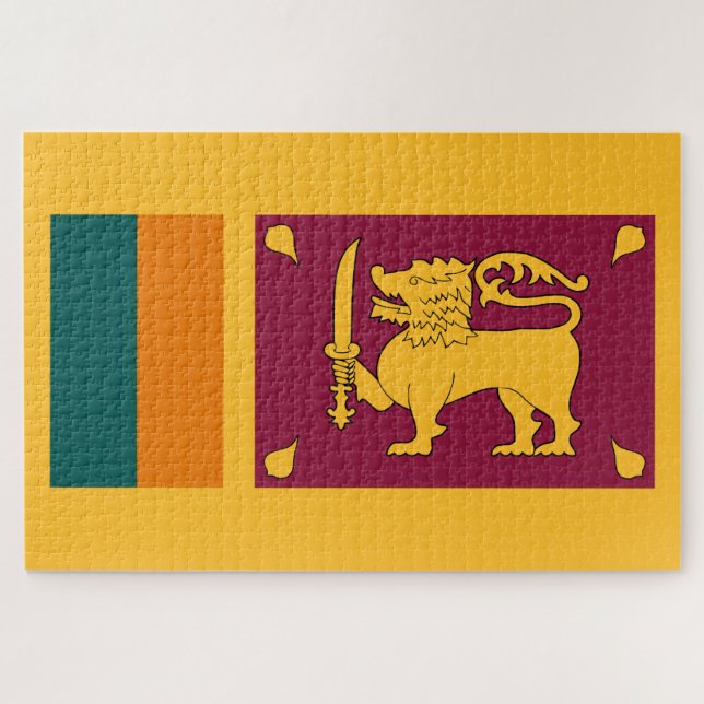 Flagge Sri Lankas (Horizontal)