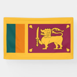 Flagge Sri Lankas Banner