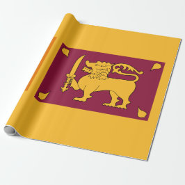 Flagge Sri Lankas Geschenkpapier