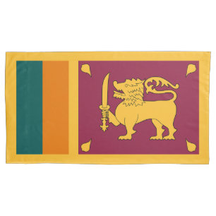 Flagge Sri Lankas Kissenbezug