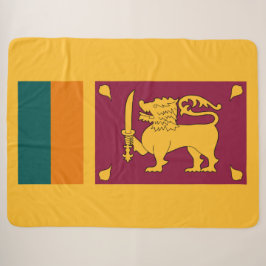 Flagge Sri Lankas Sherpadecke