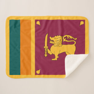 Flagge Sri Lankas Sherpadecke