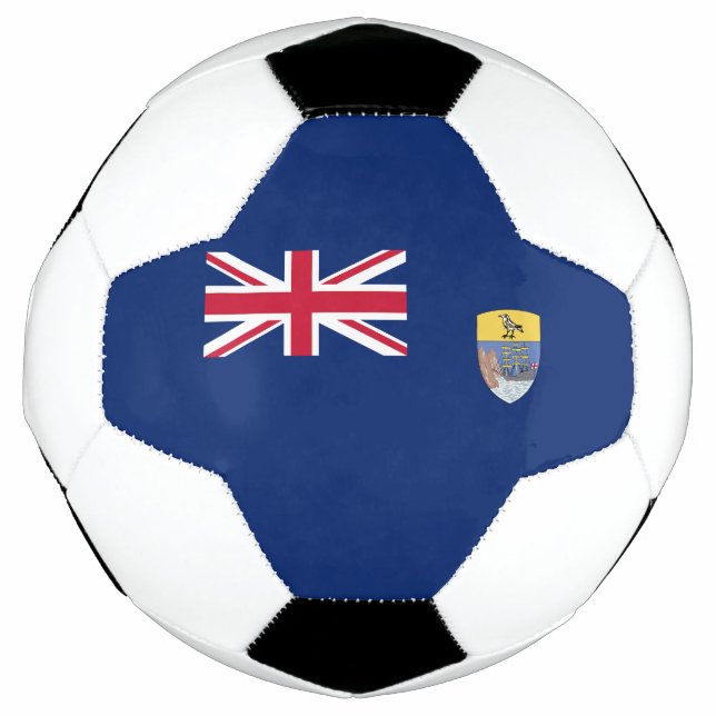 Flagge St. Helena Fußball (Vorderseite)