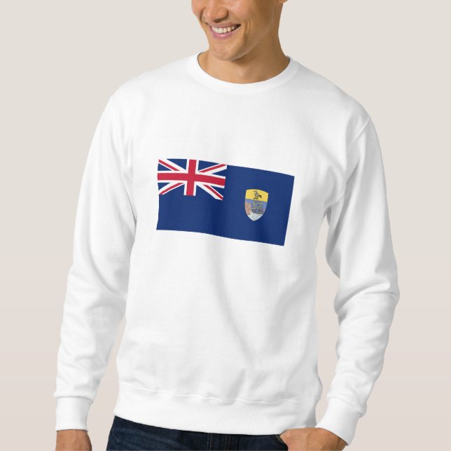 Flagge St. Helena Sweatshirt (Vorderseite)