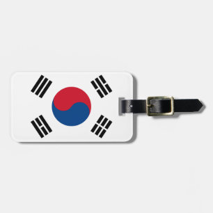 Flagge Südkorea einfacher Identifikation Gepäckanhänger