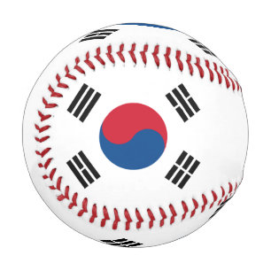 Flagge Südkoreas Baseball