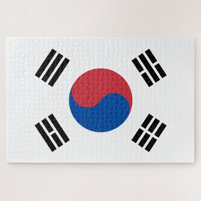 Flagge Südkoreas (ROK) (Horizontal)