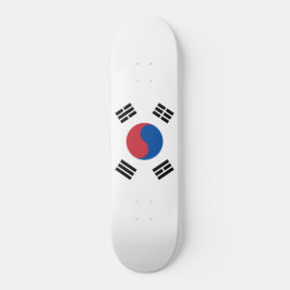 Flagge Südkoreas (ROK) Skateboard