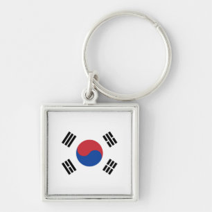 Flagge Südkoreas Schlüsselanhänger
