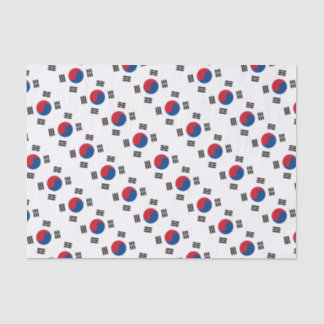 Flagge Südkoreas Seidenpapier