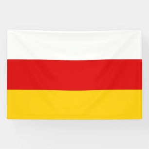 Flagge Südossetiens Banner