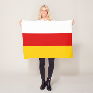 Flagge Südossetiens Fleecedecke