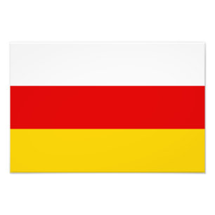 Flagge Südossetiens Fotodruck