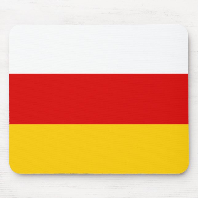 Flagge Südossetiens Mousepad (Vorne)
