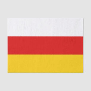 Flagge Südossetiens Seidenpapier