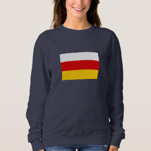 Flagge Südossetiens Sweatshirt