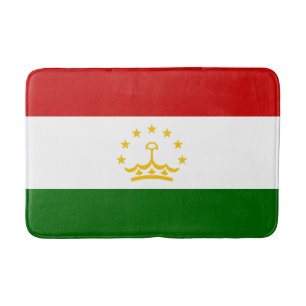 Flagge Tadschikistans Badematte