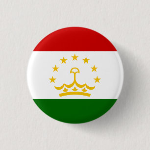 Flagge Tadschikistans Button
