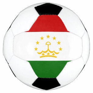 Flagge Tadschikistans Fußball