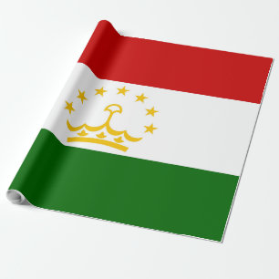 Flagge Tadschikistans Geschenkpapier