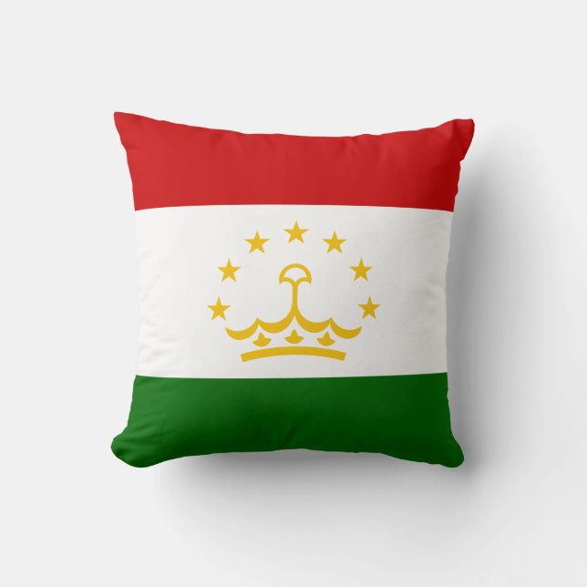 Flagge Tadschikistans Kissen (Vorderseite)